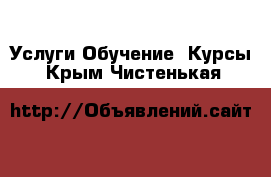 Услуги Обучение. Курсы. Крым,Чистенькая